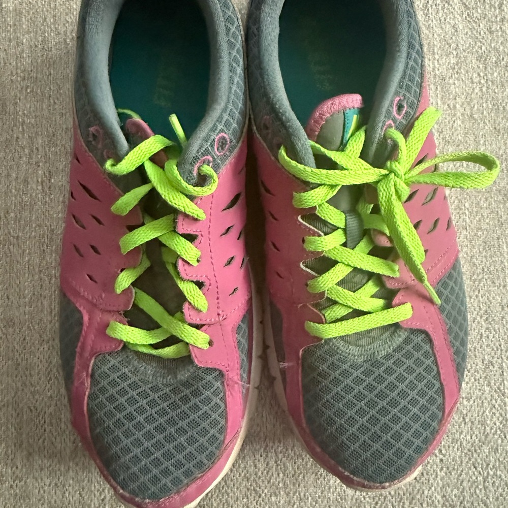 Nike Pink and Gray Women's Sneakers
